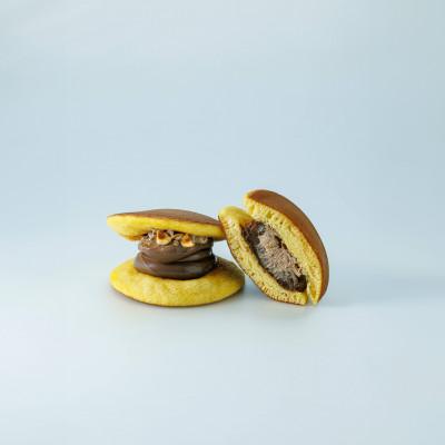 ふるさと納税 城陽市 京都城陽のイタリアンチョコクリームとナッツの生どら焼き(8個) |  | 01