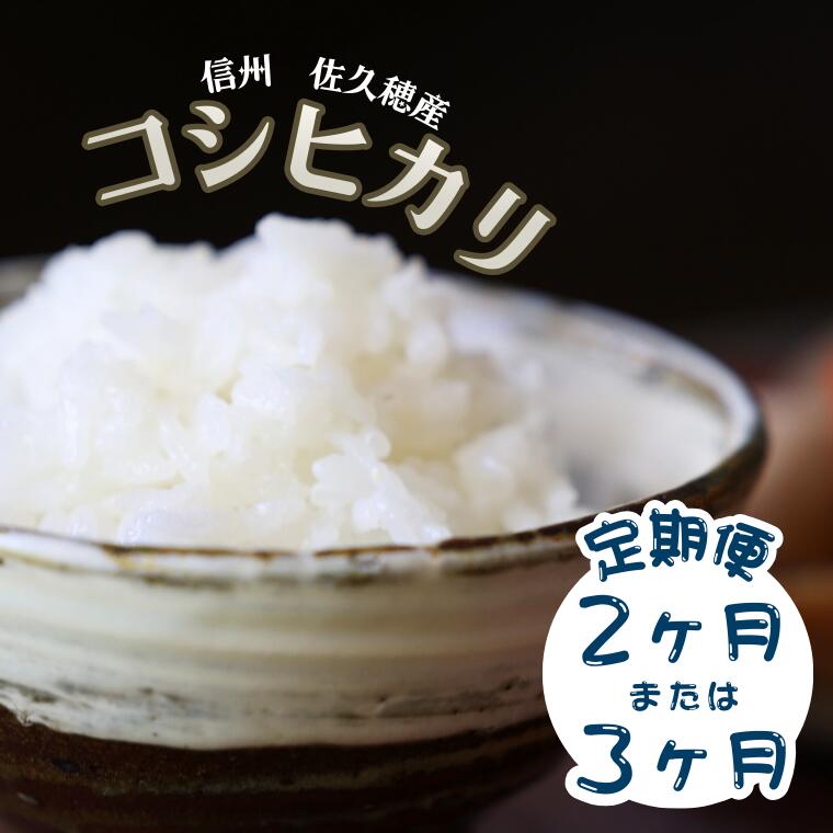 【ふるさと納税】≪選べる定期便≫令和7年産　炊きあがりのつやと香りが良く、うま味も強い　コシヒカリ　白米10kg～30kg〔ST-T522-01〕