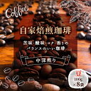 【ふるさと納税】自家焙煎珈琲屋　Rowan Coffee ローワンブレンド（800g）　【 飲料 コーヒー豆 飲み物 中深煎り ブレンドコーヒー 苦味 酸味 コク 香り バランスが良い 飲み飽きない 】