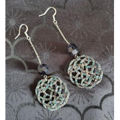 ふるさと納税 野々市市 【金沢水引】NICO　ピアス　ブラック