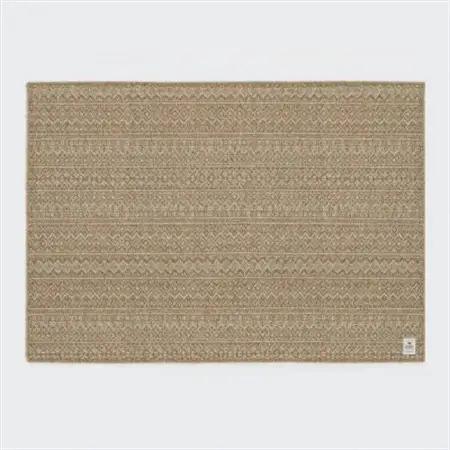 ウールラグ/Fisherman's Court CAMEL×IVORY 200×140cm【1500519】