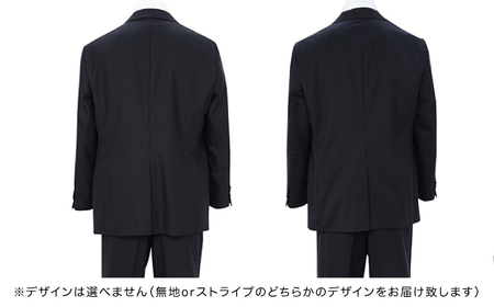 高級メンズスーツ 秋冬仕様【90 YA5】黒系