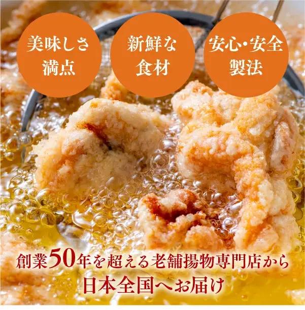 【2月配送分】 骨なし大分からあげ1kg(500g×2袋) | 豊後高田市 唐揚げ