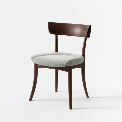 ふるさと納税 高山市 【飛騨の家具】飛騨産業　HIDA　CRESCENT　チェア(張り座)　ウォルナット　CG303