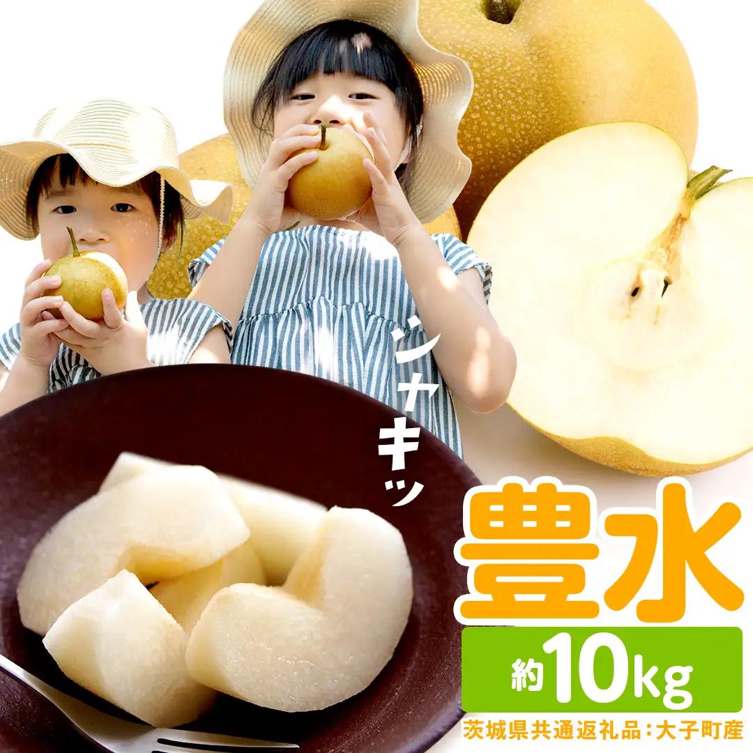 梨 豊水 約10kg 【2026年9月より発送開始】（茨城県共通返礼品 [梨]：大子町産）