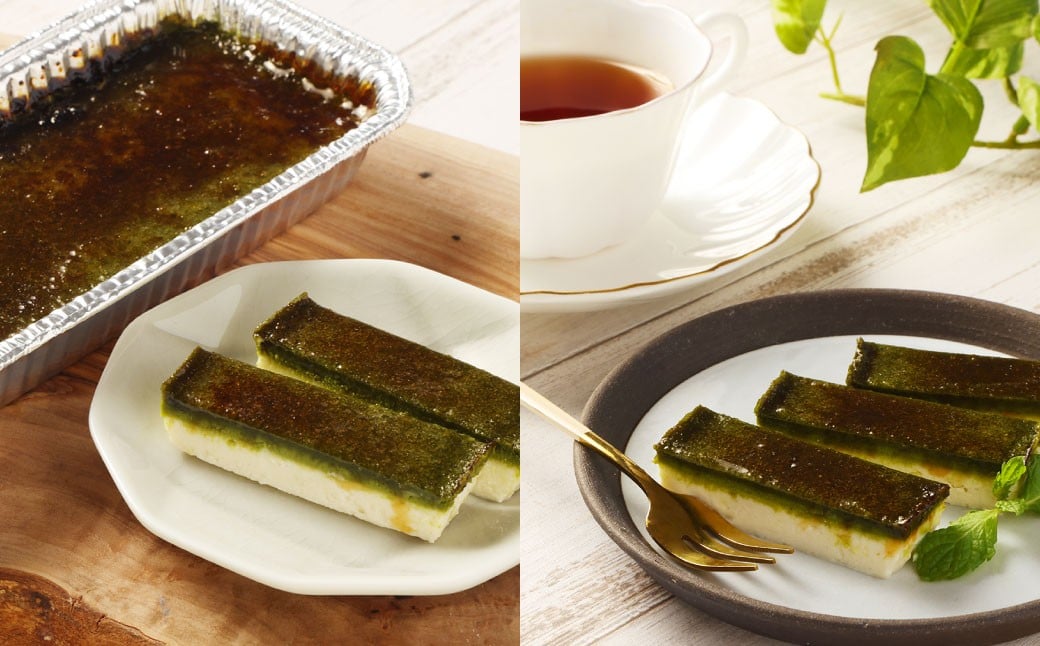 カタラーナセット（プレーン・夕張メロン・酒粕 抹茶） 約600g（約150g×4個）