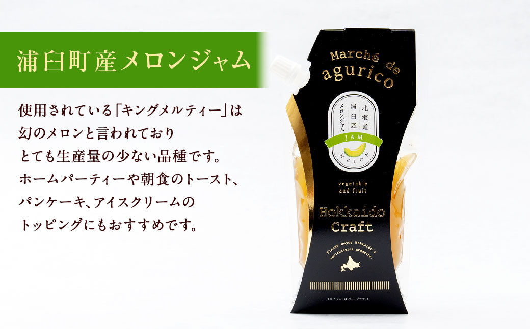 agurico メロンジャムセット