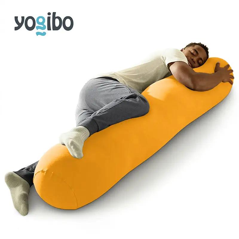 抱き枕 ヨギボー ロールマックス Yogibo Roll Max アンバーゴールド 抱き枕