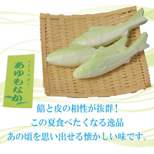 あゆもなか 10個 すだち餡 もなか 最中 和菓子
