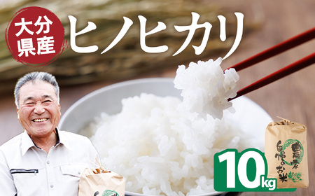 ヒノヒカリ 白米 (10kg) お米 ごはん ご飯 ひのひかり 数量限定 【118300400】【真田　定二】