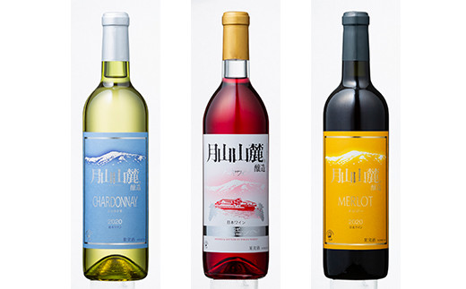FYN6-111 月山山麓ワイン 飲み比べ6本セット（赤・白・ロゼ・スパークリング）ミディアムボディ ライドボディ 山形県 西川町