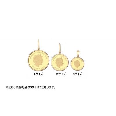 ふるさと納税 甲府市 [MADE IN KOFU] 24金 シンプル枠 ペンダントトップ Sサイズ AG-001 |  | 02