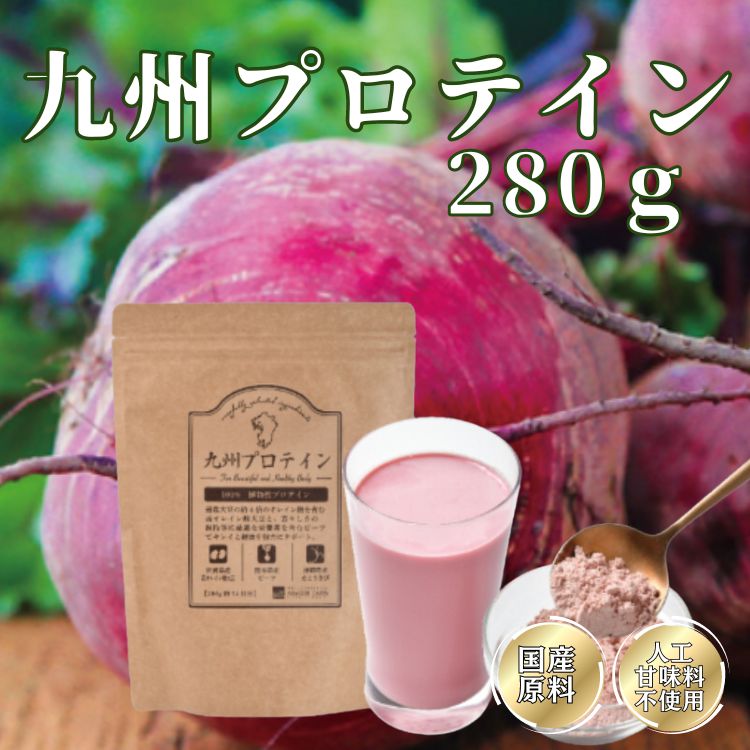 【ふるさと納税】九州プロテイン 280g（約14日分）　お届け時期：入金確認後20日前後