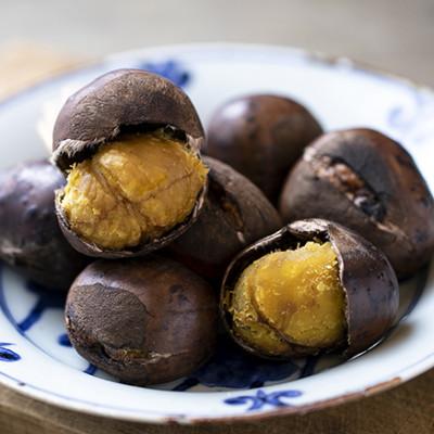 ふるさと納税 かすみがうら市 かすみがうら市産　焼き栗　200g×4袋　(冷蔵) |  | 01