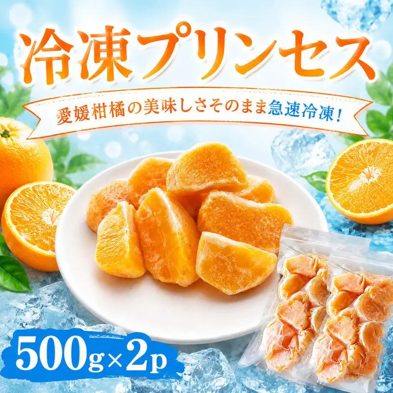 冷凍プリンセス 500g × 2袋 冷凍みかん みかん ミカン 愛媛みかん 蜜柑 柑橘 かんきつ 冷凍ミカン 冷凍柑橘 アイス スムージー シャーベット みかん職人武田屋 愛媛県 愛南町