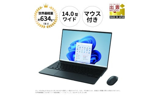 ノートパソコン 富士通  LIFEBOOK WU5/J3  Windows11 Intel Core Ultra 7 155U メモリ32GB 約2TB SSD Office有り マウス付き 322032_CK030