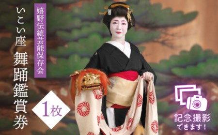 舞踊鑑賞券1枚 NAV007 