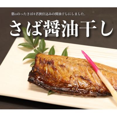 ふるさと納税 おおい町 さば醤油干し 200g×6枚 計1.2kg 【福井県おおい町】若狭の海産物を毎日の食卓や贈り物に