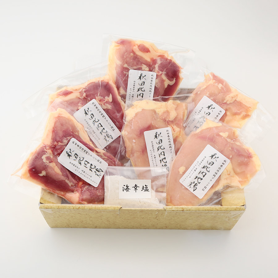 比内地鶏ステーキセットＦ【3】