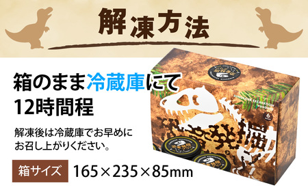 恐竜発掘プリン 特製ギフトボックス 6個入 スプーン2本付 冷凍 プリン 永平寺　B-026037