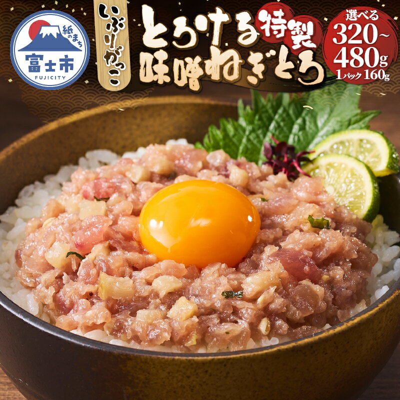 【ふるさと納税】 駿河屋賀兵衛 ネギトロ マグロ 味噌がっこ 1パック160g入り 計320g/480g 真空袋 特製味噌 とろける いぶりがっこ 酒盗 とろがっこ 魚 海鮮 冷凍 富士市 [sf067-016] [sf067-021]
