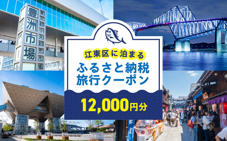 江東区に泊まるふるさと納税旅行クーポン　12,000円分 【kt094-004】