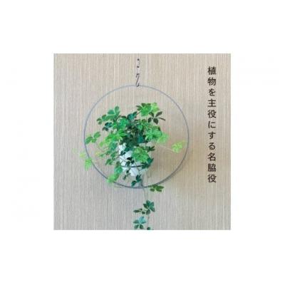 ふるさと納税 幸田町 GRAVIRoN Hang Plants シリーズ Round　 酸洗鉄(プランツハンガー) |  | 01