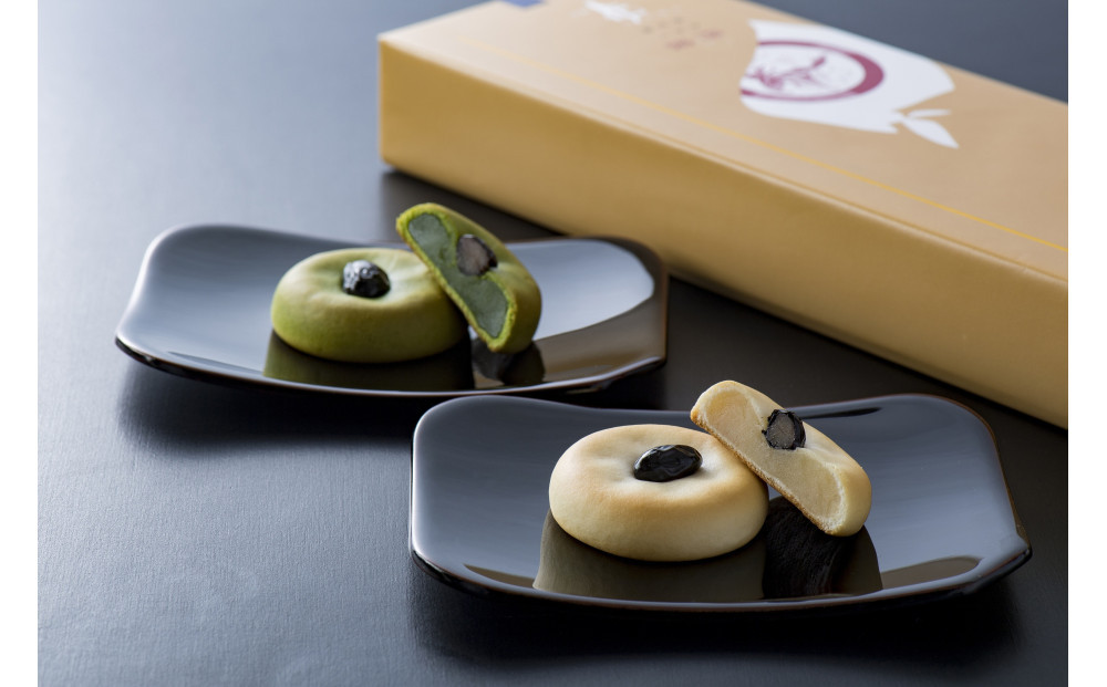 【リッチフィールド】「にほんの母より」丹波みるく黒豆萬 （洋風まんじゅう　8個入）