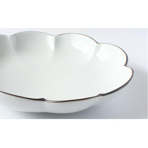 有田焼 白釉縁錆変形パスタ・カレー皿【ARITAYAKI-STORE】 A20-442_イメージ4