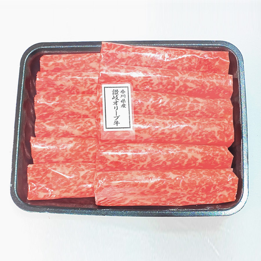 讃岐オリーブ牛ももすき焼き用（もも肉500g）