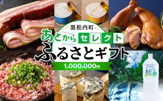あとからセレクト 【ふるさとギフト】《1,000,000円分》