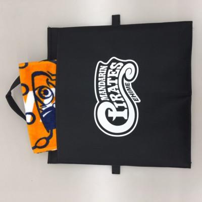ふるさと納税 松山市 パイレーツ応援セット　(マフラータオル、メッシュキャップ、バッグにもなるシートクッション)　