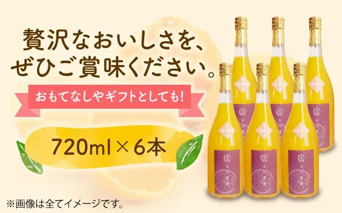 みかんジュース【先行予約】【4月中旬から順次発送】 不知火100％ジュース 720ml×6本 みかんジュース[AGBC002]