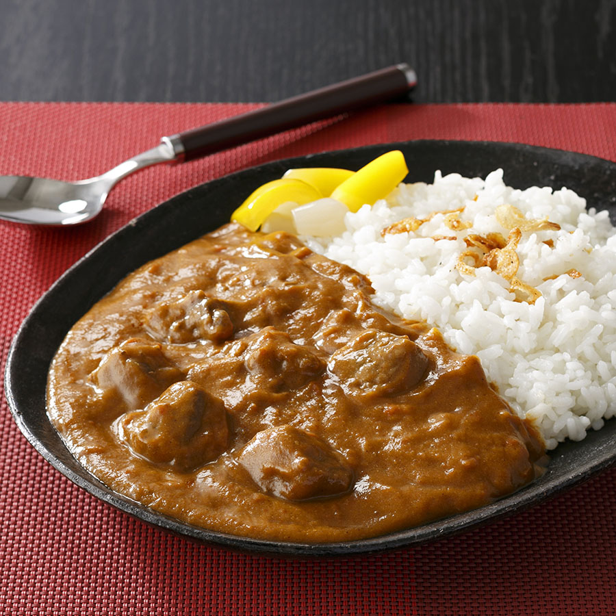 美幌和牛ほろほろ煮込みカレー 美幌小麦中太ちぢれ麺セット