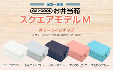GEL-COOL お弁当箱 スクエアモデル M オイスターグレー MROK010-2