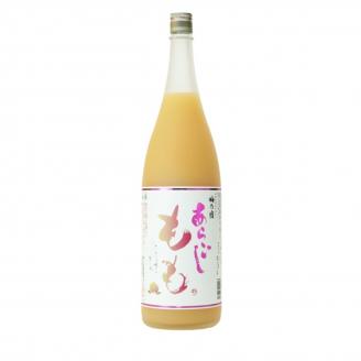 梅乃宿 あらごしもも 1800ml ／ お酒 リキュール ギフト 贈り物 プレゼント 人気 メーカー直送 桃 白桃 ピーチ デザート ロック ストレート 奈良県 葛城市【umyd007】