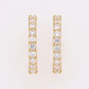 【ジュエリーの街、山梨県甲府市】ダイヤ0.50ct K18ピアリング　E5011Y