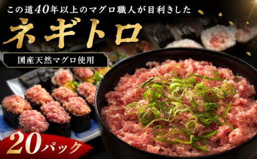 国産天然マグロ ネギトロ 選べる 20パック マグロタタキ まぐろのたたき 国産 天然 マグロ 鮪 小分け 個包装 冷凍 ネギトロ丼 手巻き寿司 軍艦巻き 食べきり 魚 海の幸 魚介類 魚貝類 丼 どんぶり ごはんのお供 おかず お手軽 高知県 安田町 NW-0013