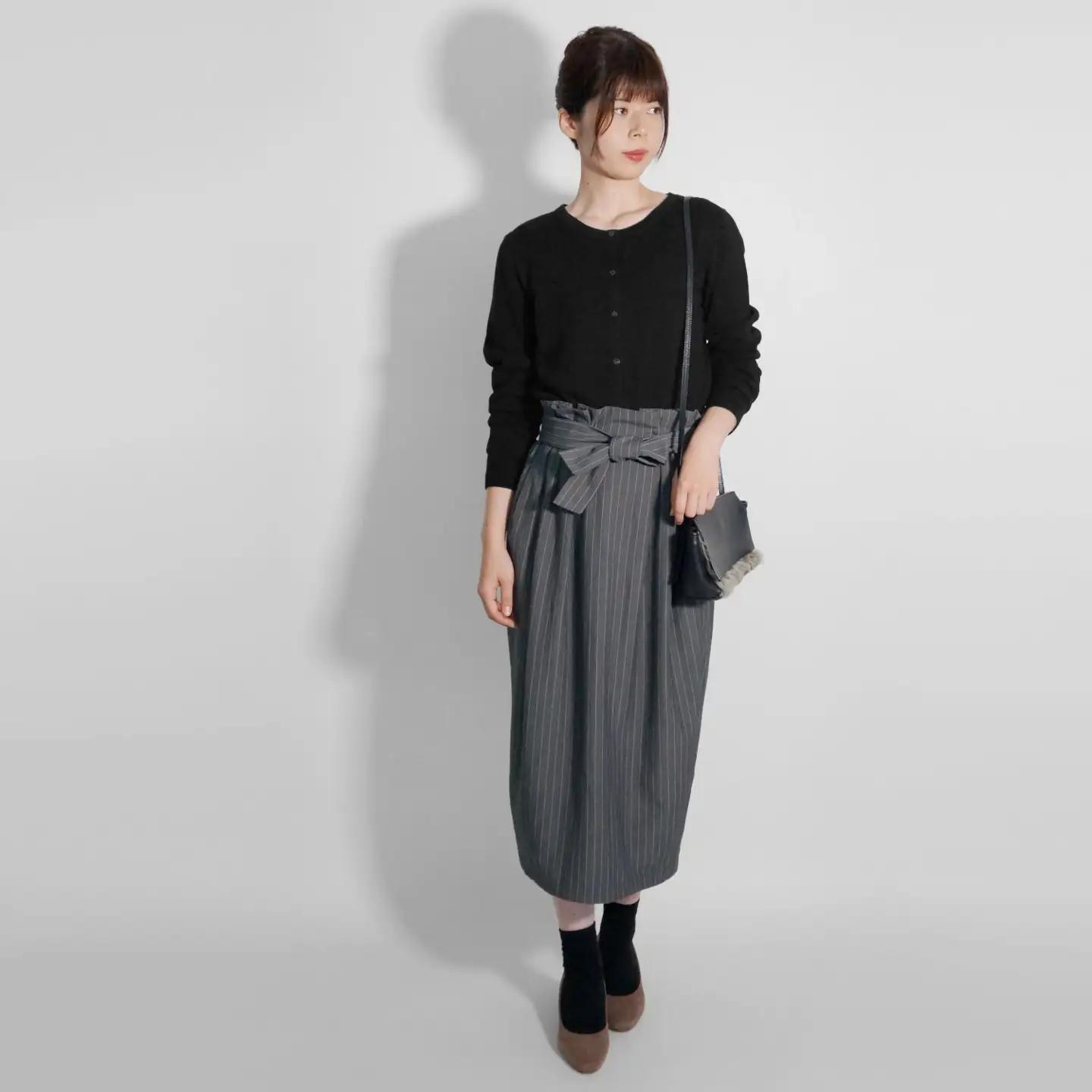 【先行予約】カーディガン レディース カシミヤ100% クルーネック ( ブラック・M ) | カシミヤ ニット