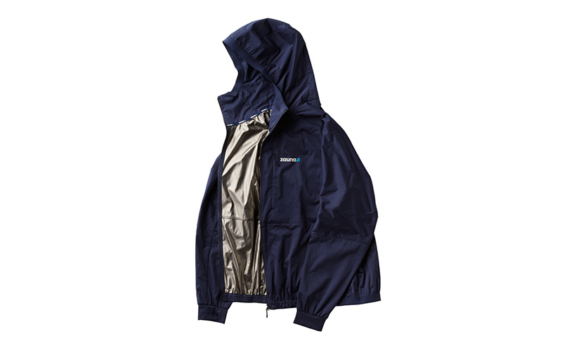 zauna suit / ザウナスーツ　JAPAN BLUE　ジャパンブルー　ネイビー　着るサウナ【XXL】