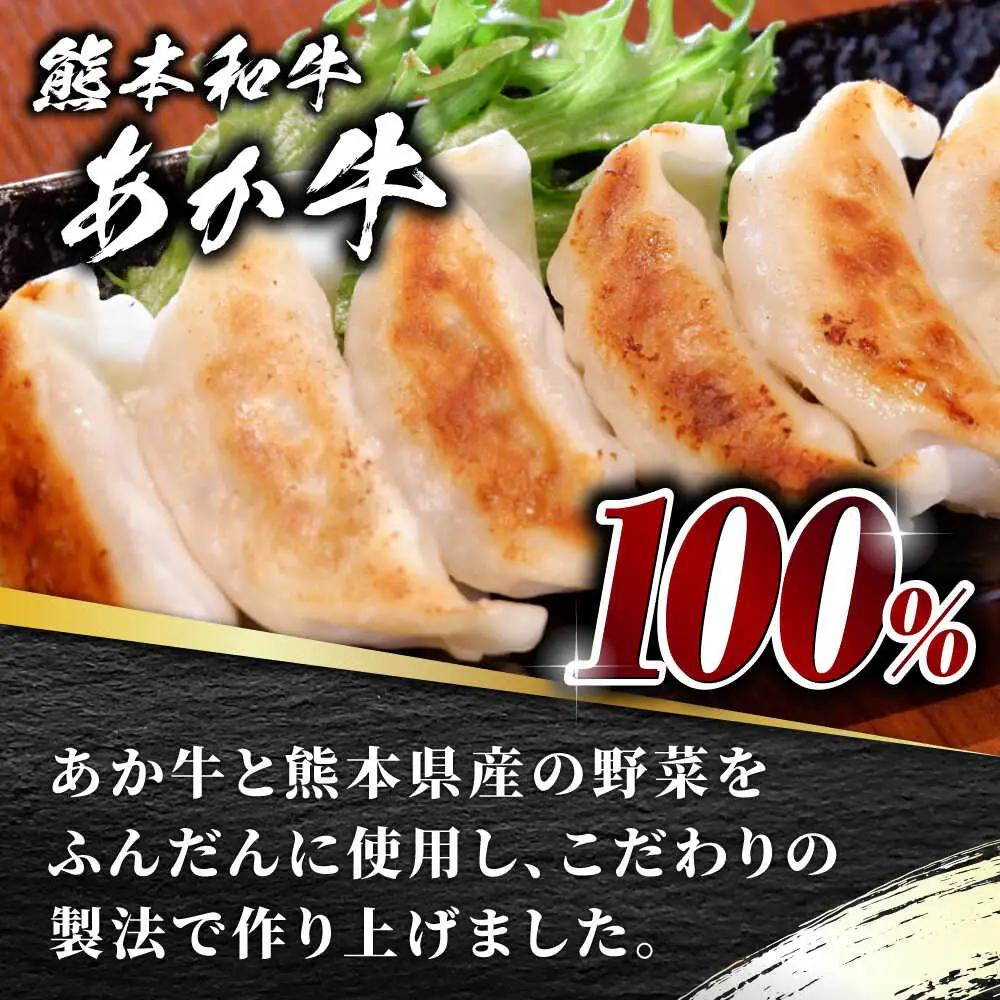 【全12回定期便】熊本和牛 あか牛ぎょうざ 20個×3箱【有限会社 三協畜産】 国産  餃子 ぎょうざ ギョウザ [ZEB092]