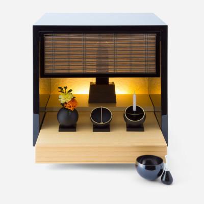 ふるさと納税 彦根市 彦根仏壇 モダン 自由壇(フリーダン)黒備え