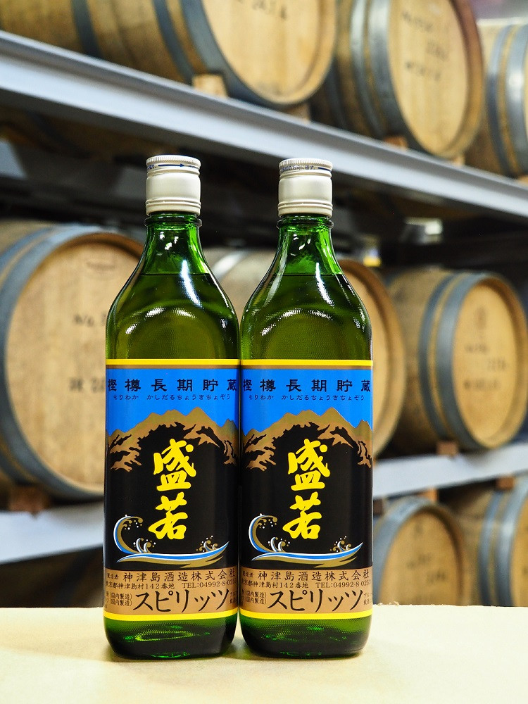 
            【神津島村】 盛若 樫樽長期貯蔵酒（スピリッツ）２本【限定品】
          