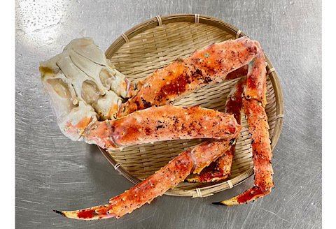 【北海道根室産】冷凍タラバガニ足1kg C-89009
