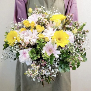 季節の花束 Sサイズ 3回 定期便 3ヶ月 有限会社田村フローリスト 花束