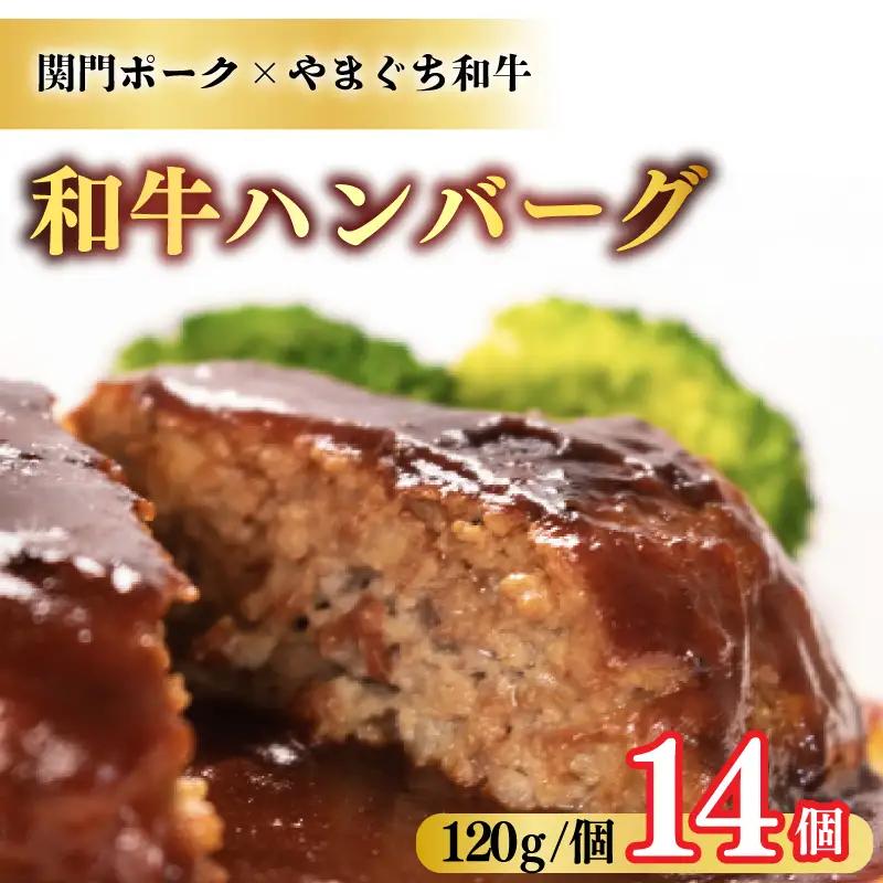 ハンバーグ [120g×14個]  和牛ハンバーグ BM