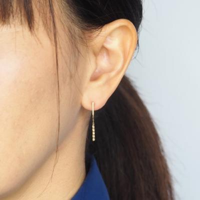 ふるさと納税 甲府市 K18 0.10ct ダイヤモンド ピアス　FFP-000344 |  | 03