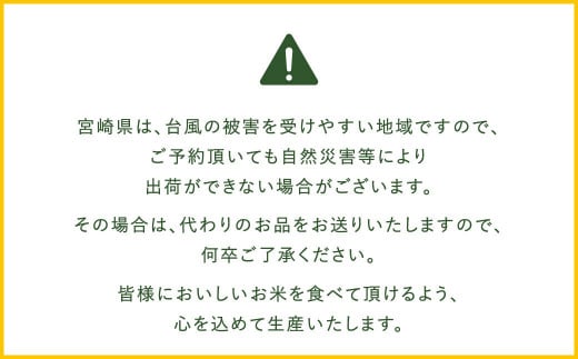 ＜令和6年産 宮崎県産 夏の笑み（無洗米）20kg（5kg×4袋） 3か月定期便＞ お申込みの翌月中旬以降に第1回目発送（8月は下旬頃） 米 希少品種