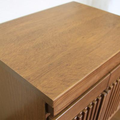 ふるさと納税 大川市 仏壇下台 大川家具 完成品 60cm AKBU-02-60L LBR |  | 02