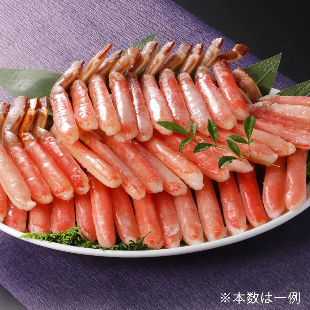 生ズワイガニ棒ポーション 1kg(30本～60本)【鳥取県 境港市】